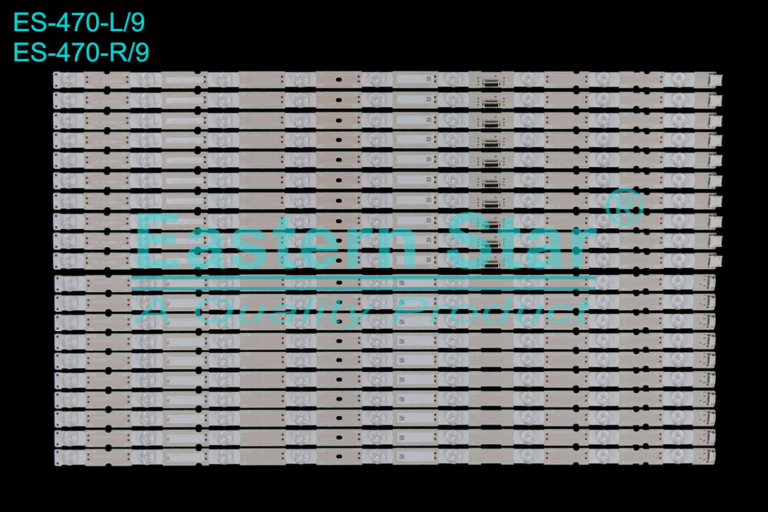 ES-470 - SONY KD-65XG9505, KD-65XF9005, 10L+10R, 20 traka, 12V | LED-STAR-ES-470