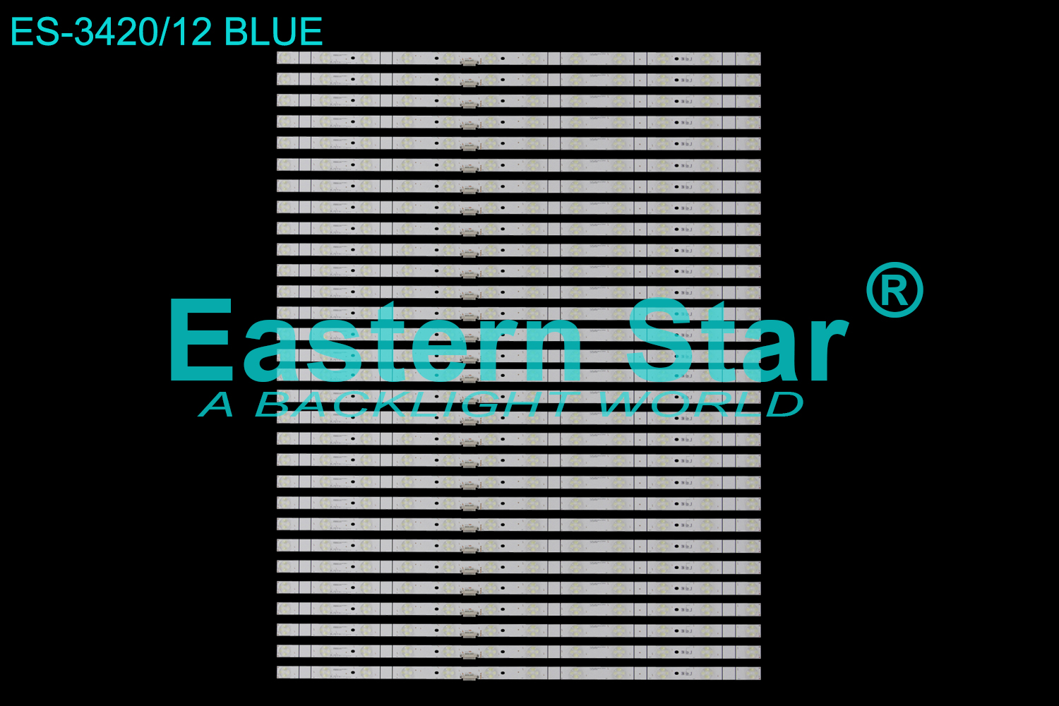 ES-3420 BLUE - HISENSE 65H9G, 65U8QF, 30X12, 674mm, 6V | LED-STAR-ES-3420
