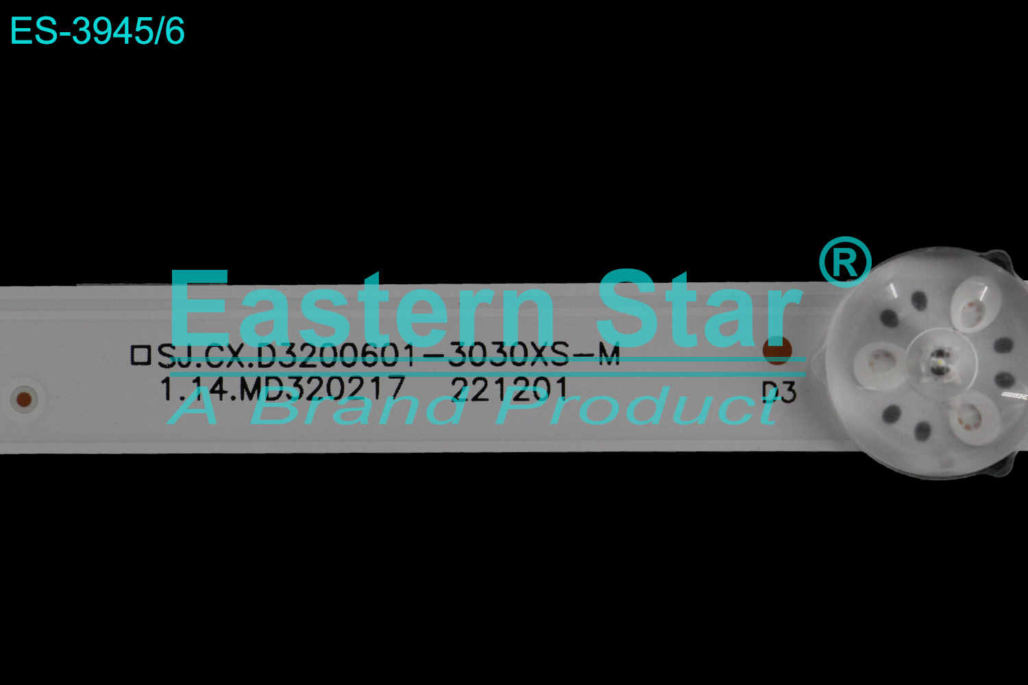 ES-3945 - VIVAX 32LE115T2S2, 2X6, 575mm, 3V | LED-STAR-ES-3945