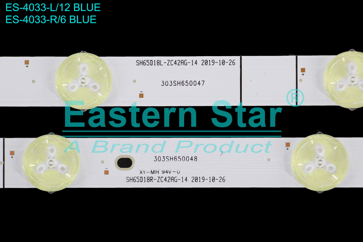 ES-4033 BLUE - HISENSE 65H8G, 65Q7G, L:10x12, R:10x6, 6V | LED-STAR-ES-4033
