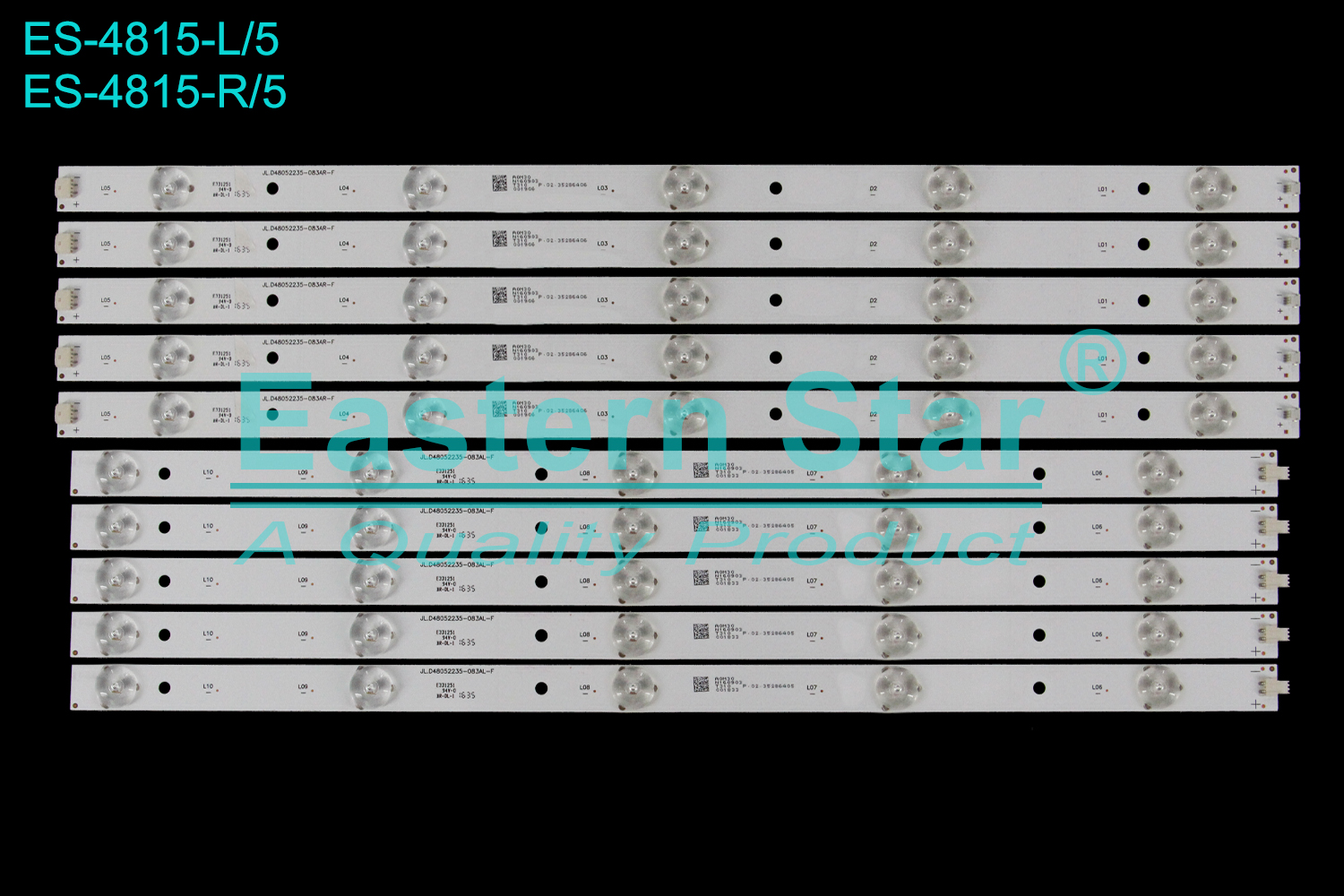 ES-4815 - VOX 48YD200, 5R+5L, 3V | LED-STAR-ES-4815