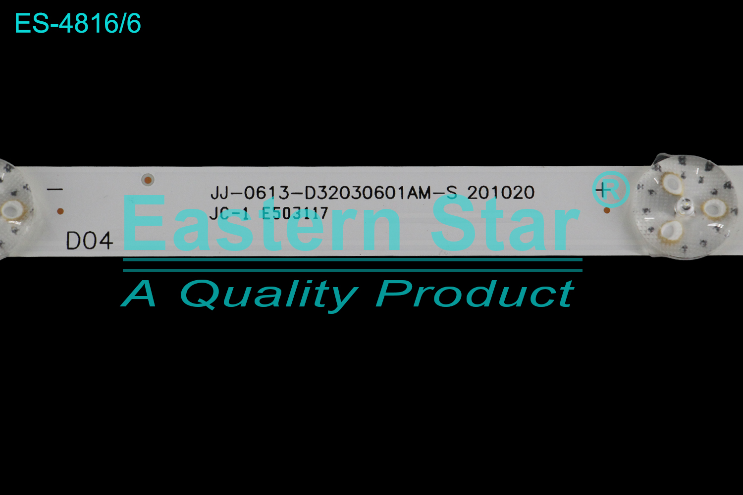 ES-4816 - FOX 32DLE642, 2X6, 563mm, 3V | LED-STAR-ES-4816