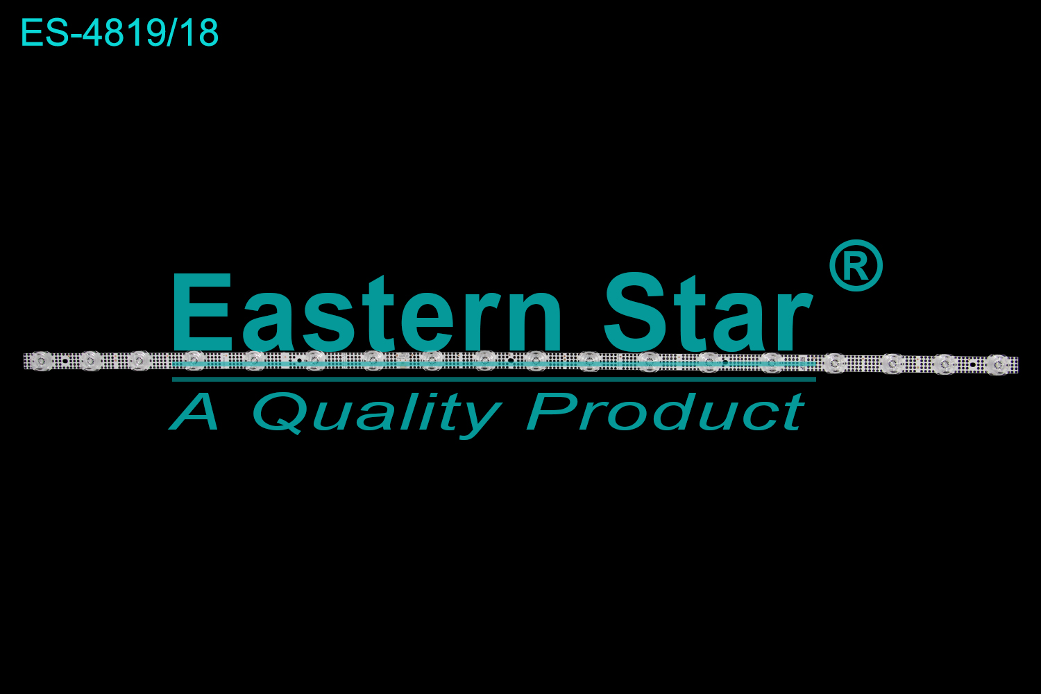 ES-4819 - FOX 43AOS460F, 1X18, 840mm, 3V | LED-STAR-ES-4819