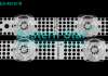 ES-4819 - FOX 43AOS460F, 1X18, 840mm, 3V | LED-STAR-ES-4819