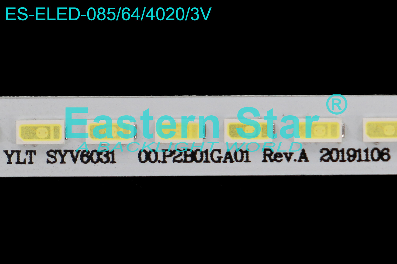 ES-ELED-085 - SONY KDL-60W855B, 4x64, 370mm, 3V | LED-STAR-ES-ELED-085
