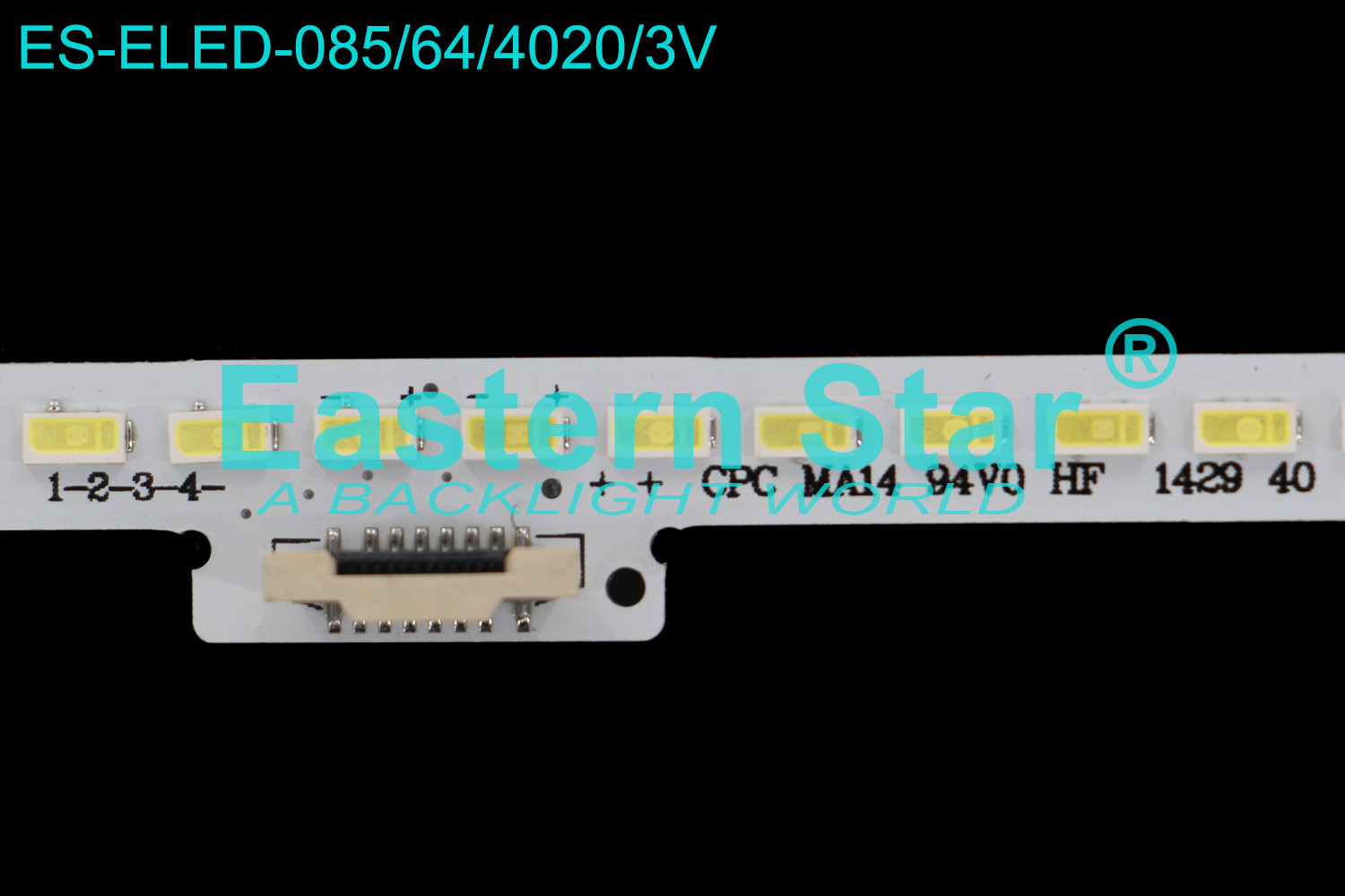 ES-ELED-085 - SONY KDL-60W855B, 4x64, 370mm, 3V | LED-STAR-ES-ELED-085
