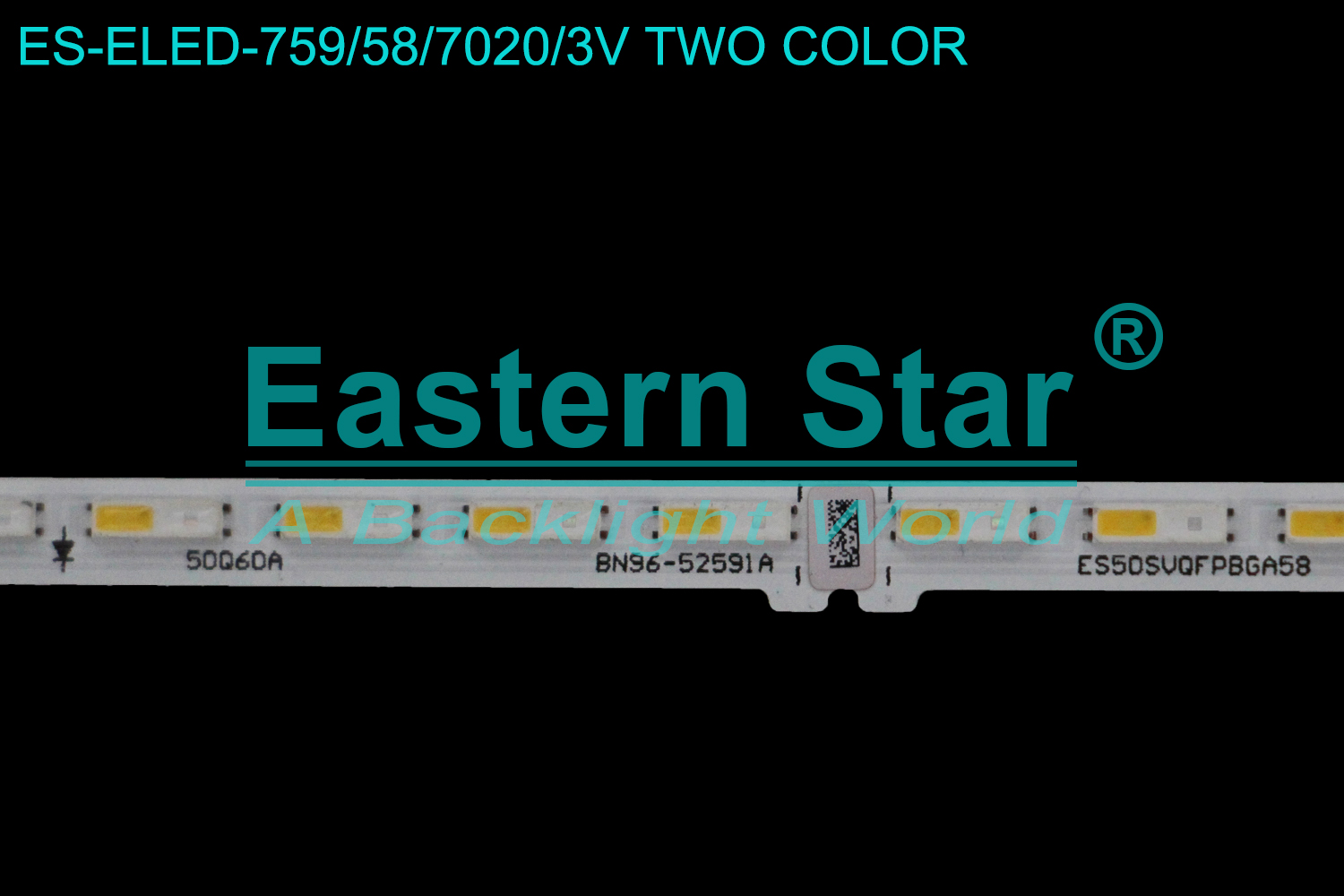 ES-ELED-759 - SAMSUNG QE50Q67A, 2x58, 545mm, 3V | LED-STAR-ES-ELED-759