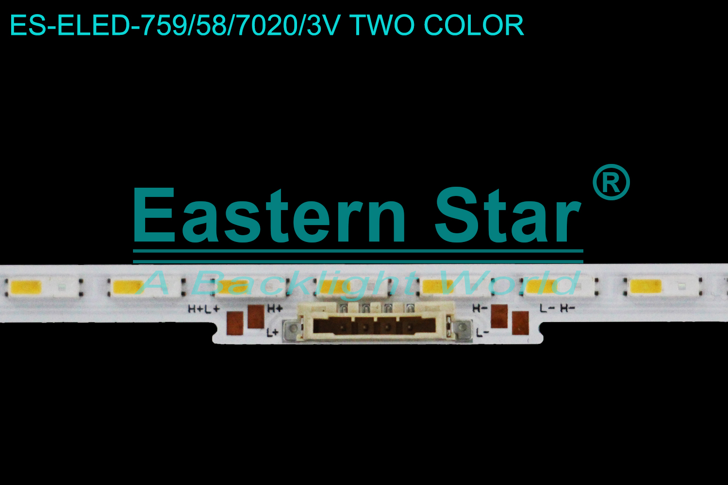ES-ELED-759 - SAMSUNG QE50Q67A, 2x58, 545mm, 3V | LED-STAR-ES-ELED-759