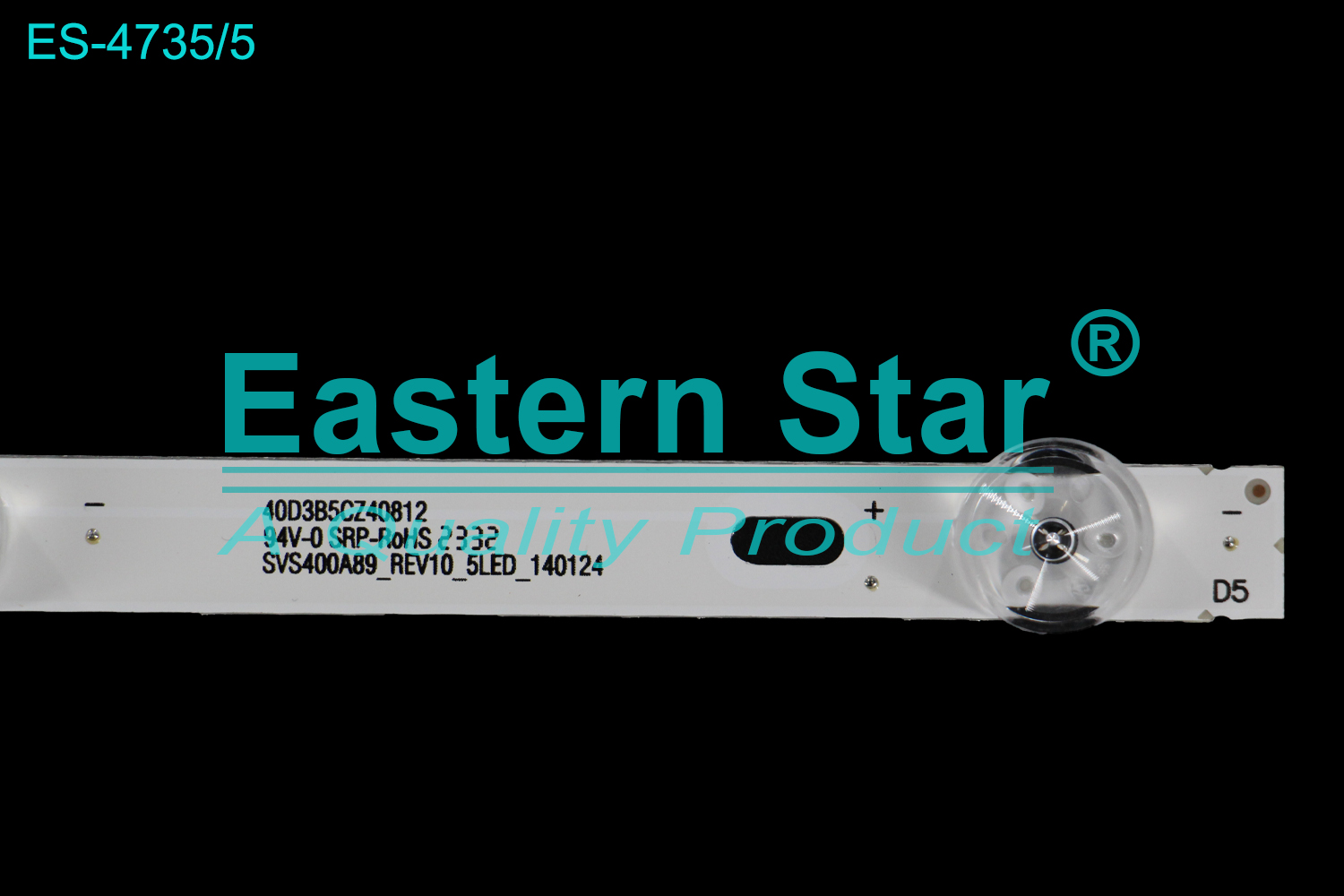 ES-4735 - Philips 40PFK6300, 40PFS6909, 9x5, 407mm, 3V | LED-STAR-ES-4735