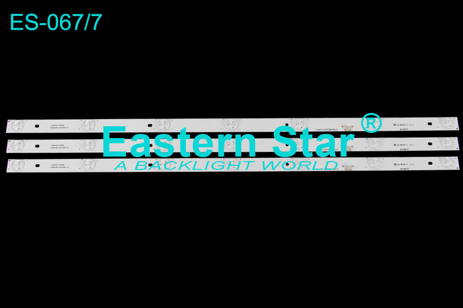 ES-067 - PHILIPS 32PHF3559, 32PHF5011, 32PHF5081, 32PHF3021, 3X7, 598mm, 3V | LED-STAR-ES-067
