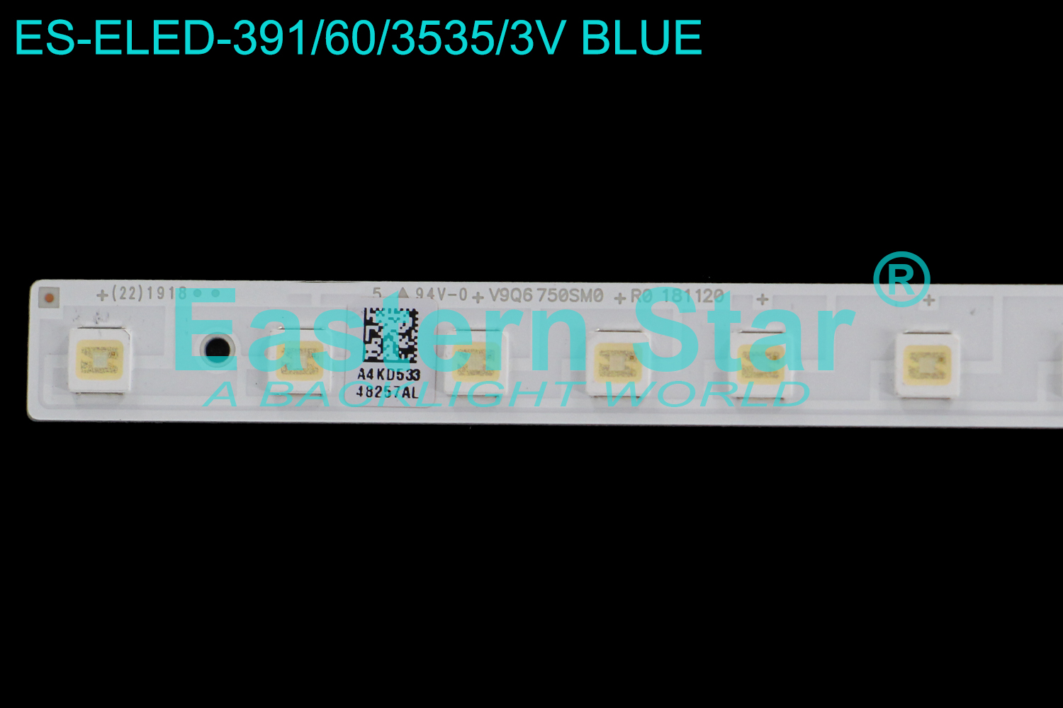 ES-ELED-391 - SAMSUNG QE75Q6, 3x60, 546mm, 3V | LED-STAR-ES-ELED-118
