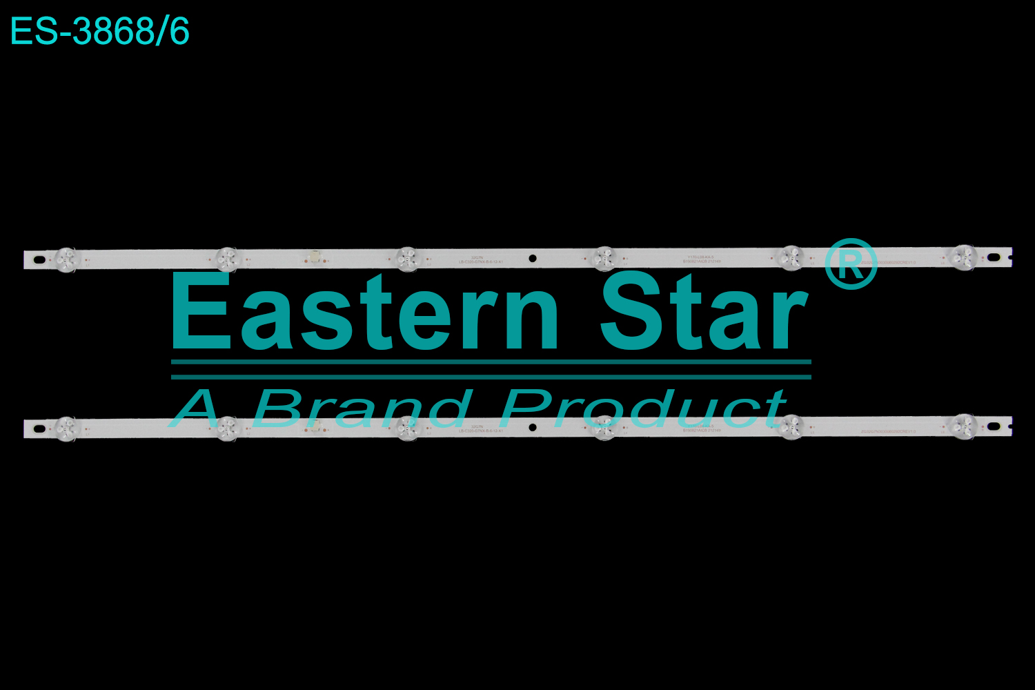 ES-3868 - ALPHA 32G7NHS, 2X6, 598mm, 3V | LED-STAR-ES-3868
