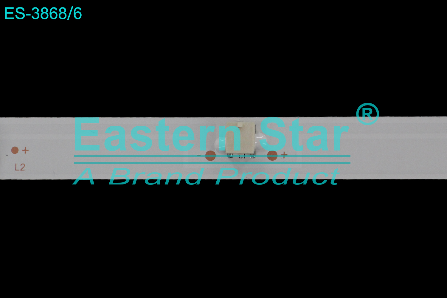 ES-3868 - ALPHA 32G7NHS, 2X6, 598mm, 3V | LED-STAR-ES-3868