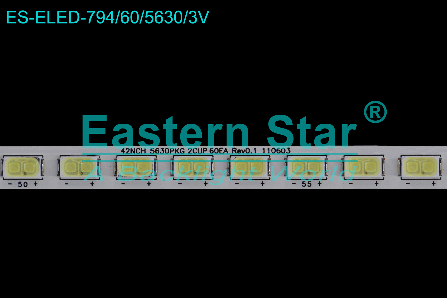 ES-ELED-794 - 42LV3550, 480mm, 2X60, 3V | LED-STAR-ES-ELED-015