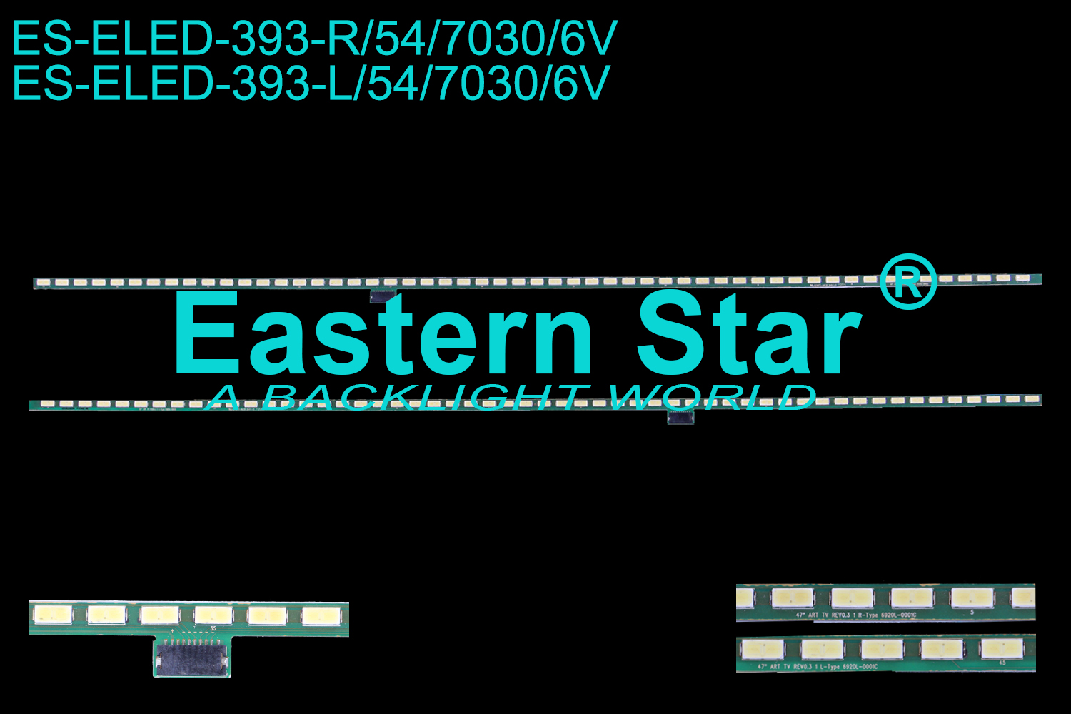 ES-ELED-393 - LG 47LM6600, 520mm, 2X54, 6V | LED-STAR-ES-ELED-058