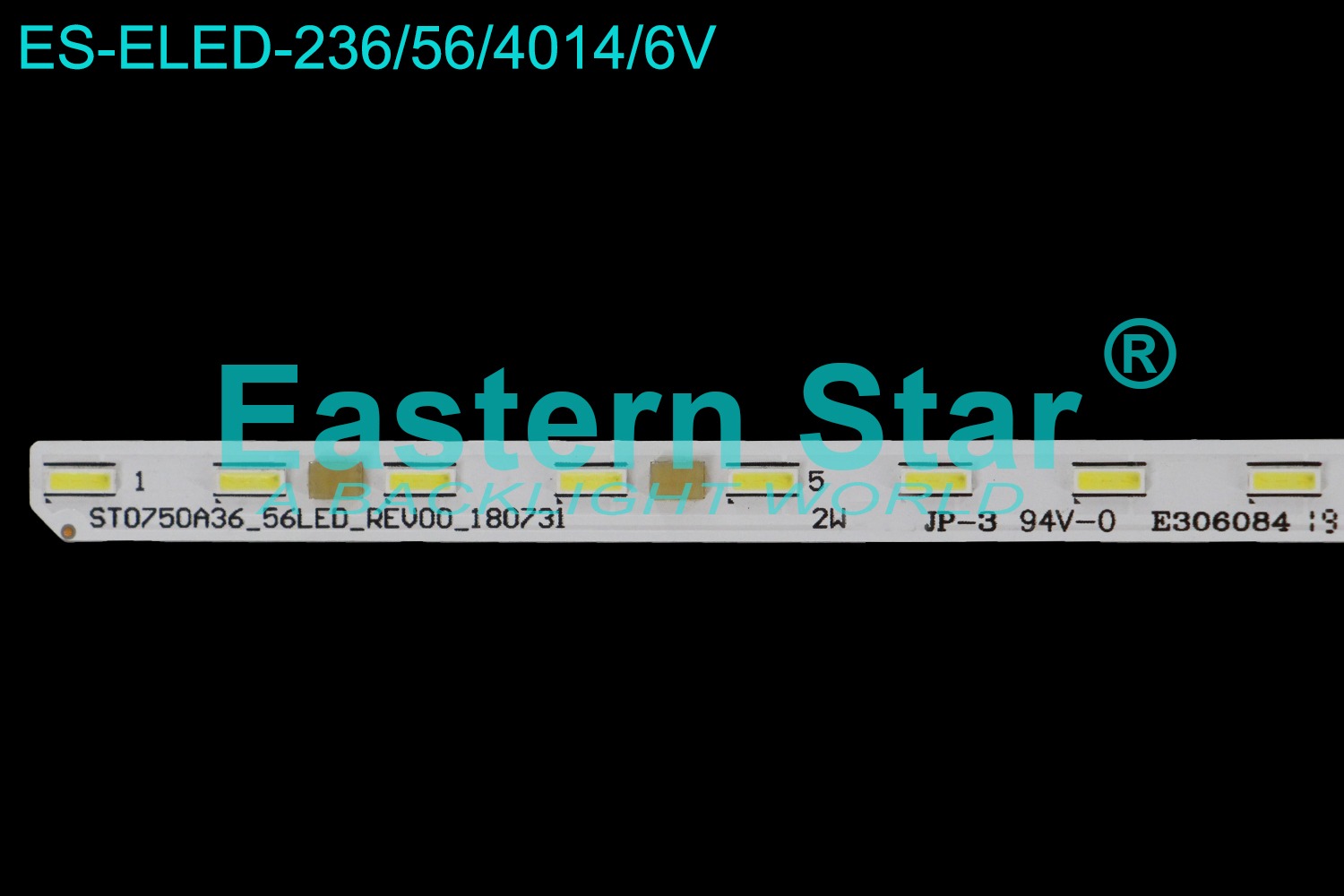 ES-ELED-236 - SONY KD-75X8500F, L+M+R, 3X56, 545mm, 6V | LED-STAR-ES-ELED-764