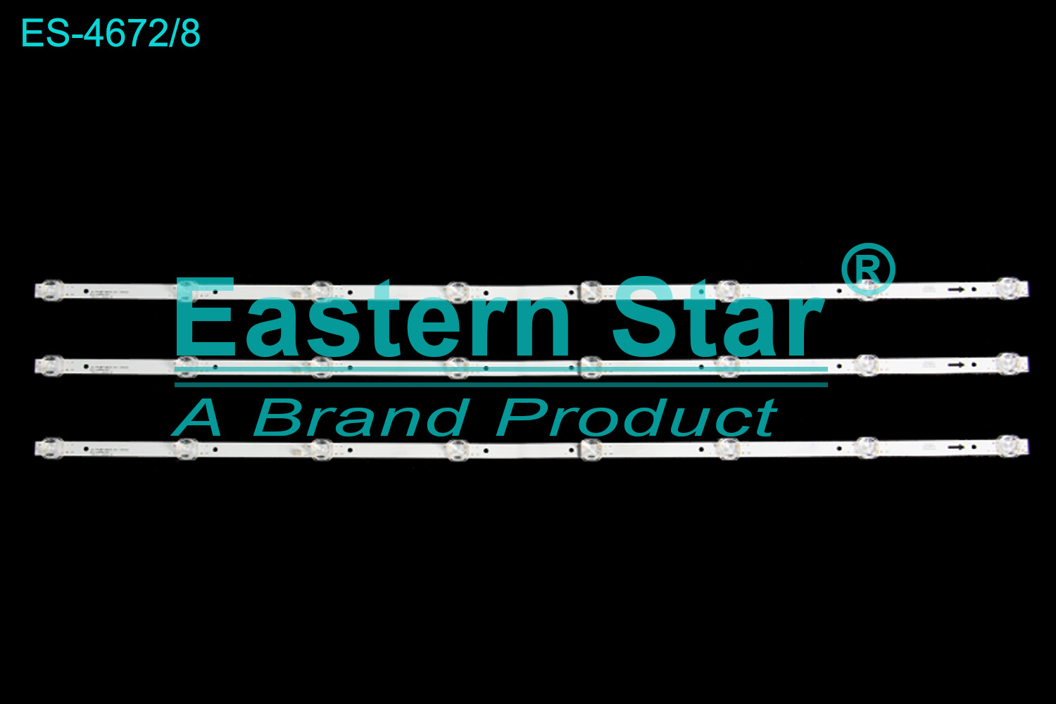 ES-4672 - VOX 43WOS640E, 790mm, 3X8, 3V | LED-STAR-ES-666