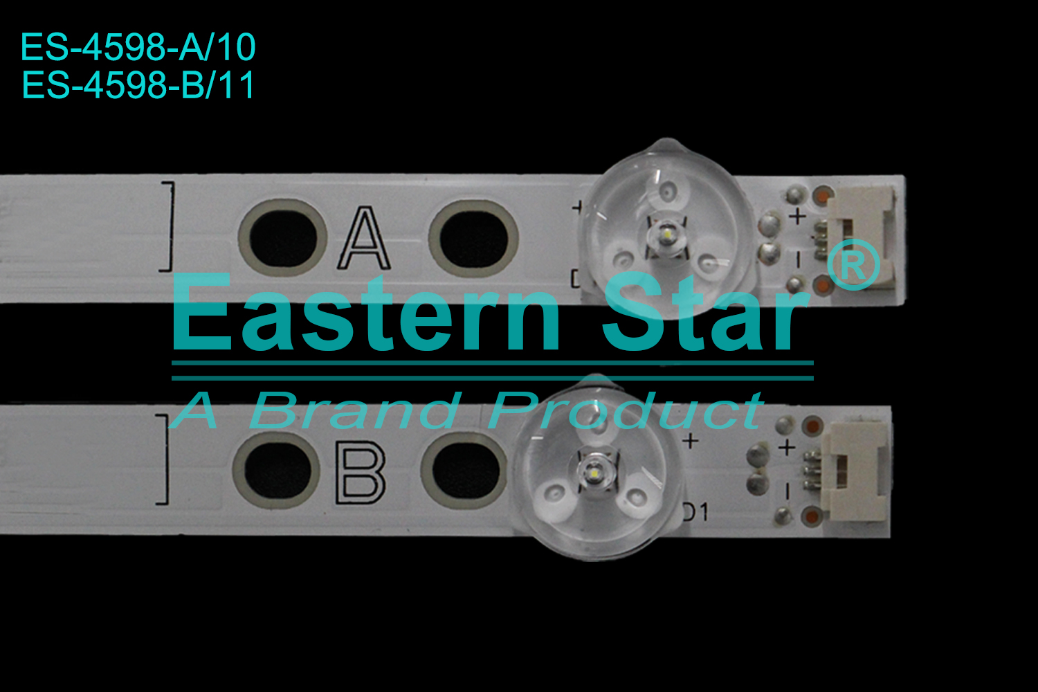ES-4598 - TOSHIBA 43U2063, 10+11+10, 802mm, 3V | LED-STAR-ES-857