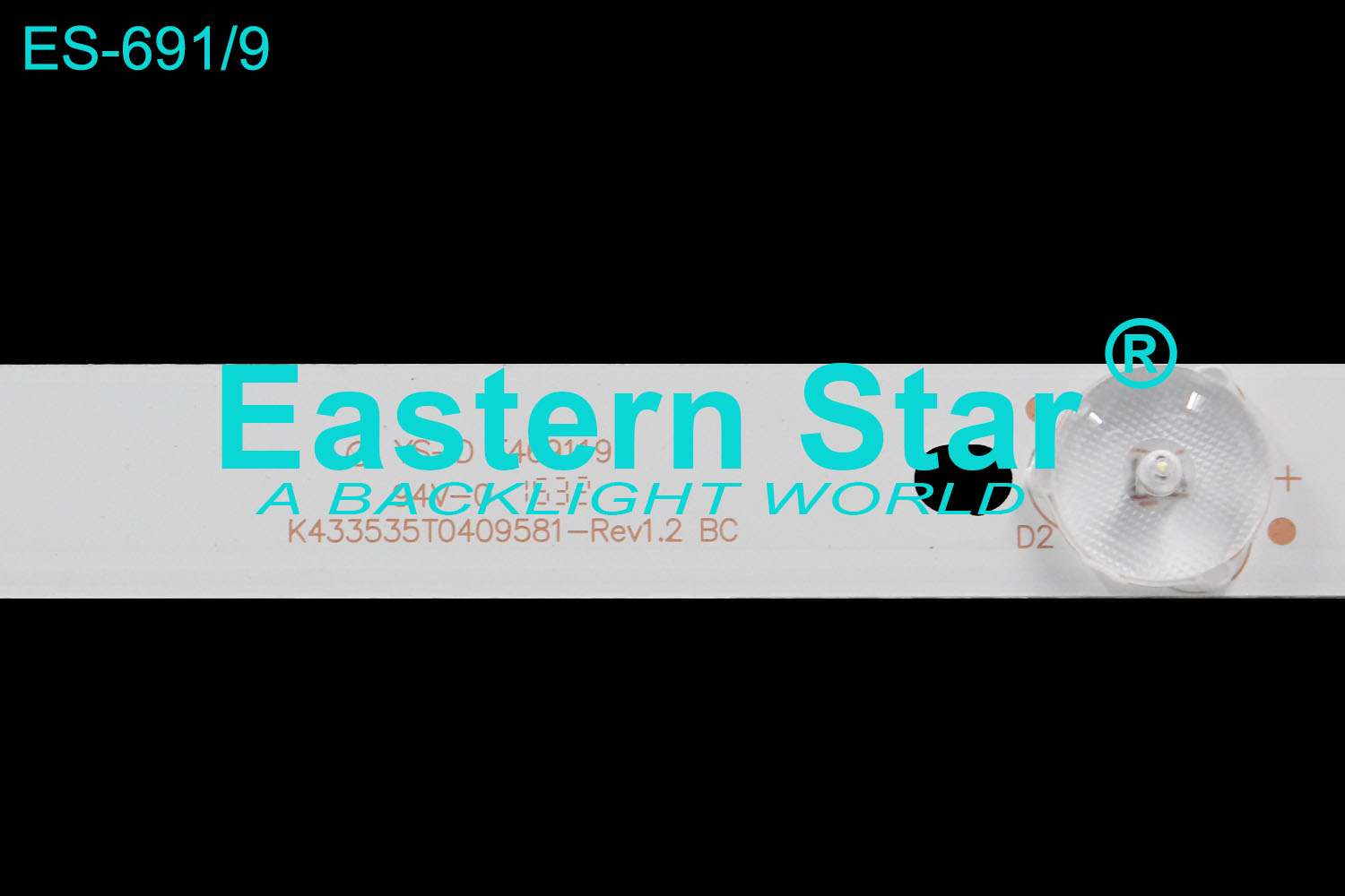 ES-691 - Adler 43FHD DLED, 4X9, 3V, 830mm | LED-STAR-ES-109