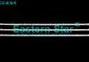 ES-809 - TESLA 43Q300BF, 3X8, 800mm, 3V | LED-STAR-ES-666