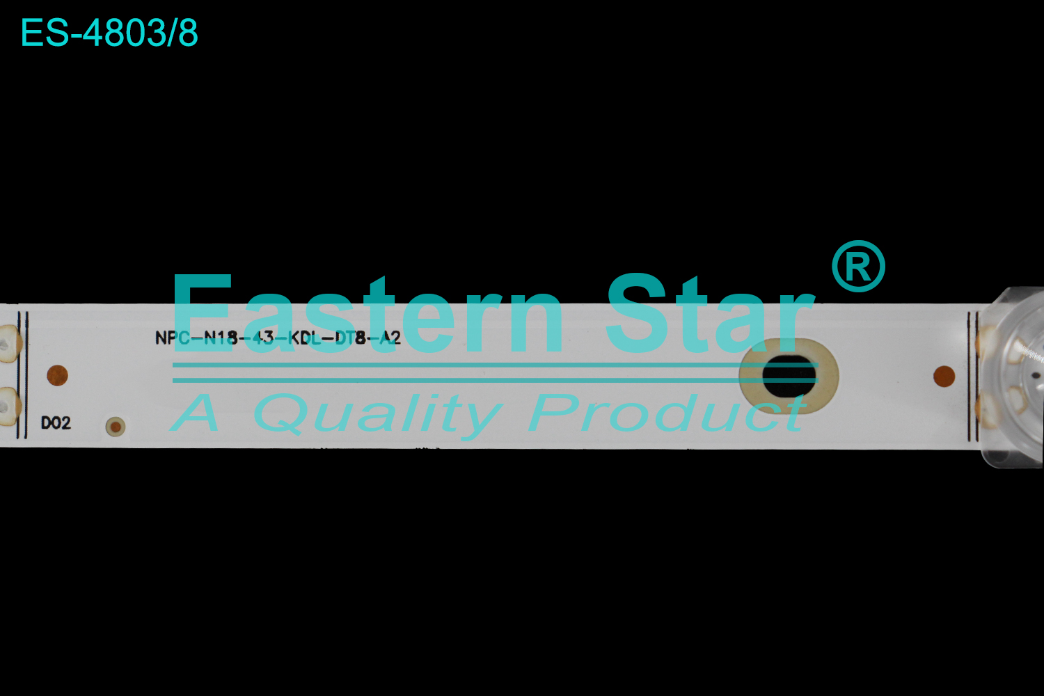 ES-4803 - AIWA JH43TS180N, 774mm, 3X8, 3V | LED-STAR-ES-666