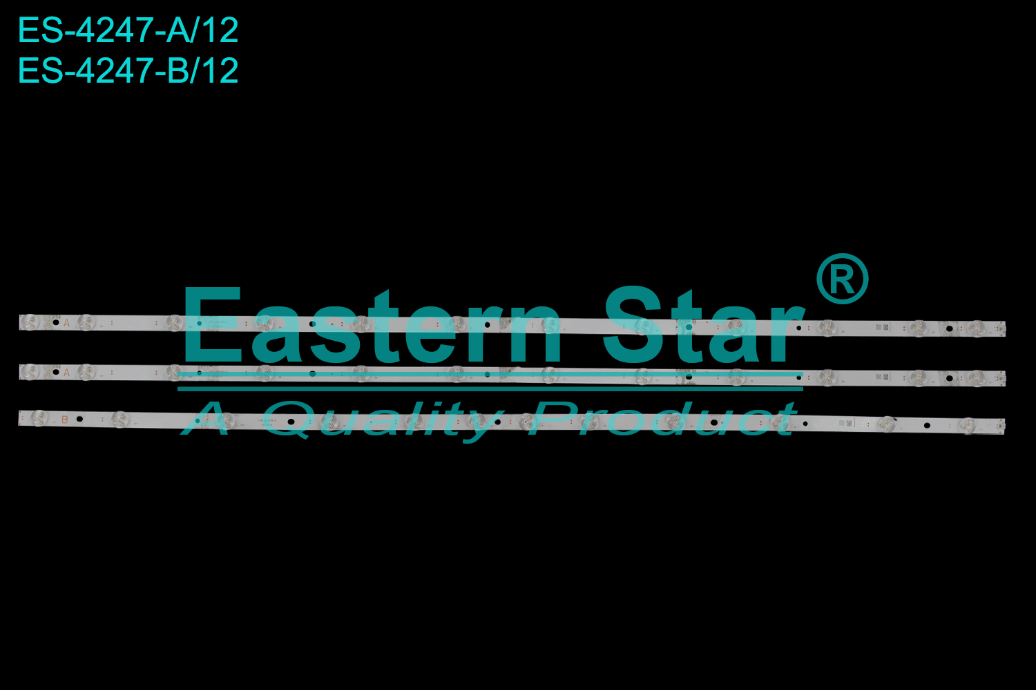 ES-4247 - JVC LT-50VU3900, 3X12, 2A+1B, 940mm, 3V | LED-STAR-ES-740