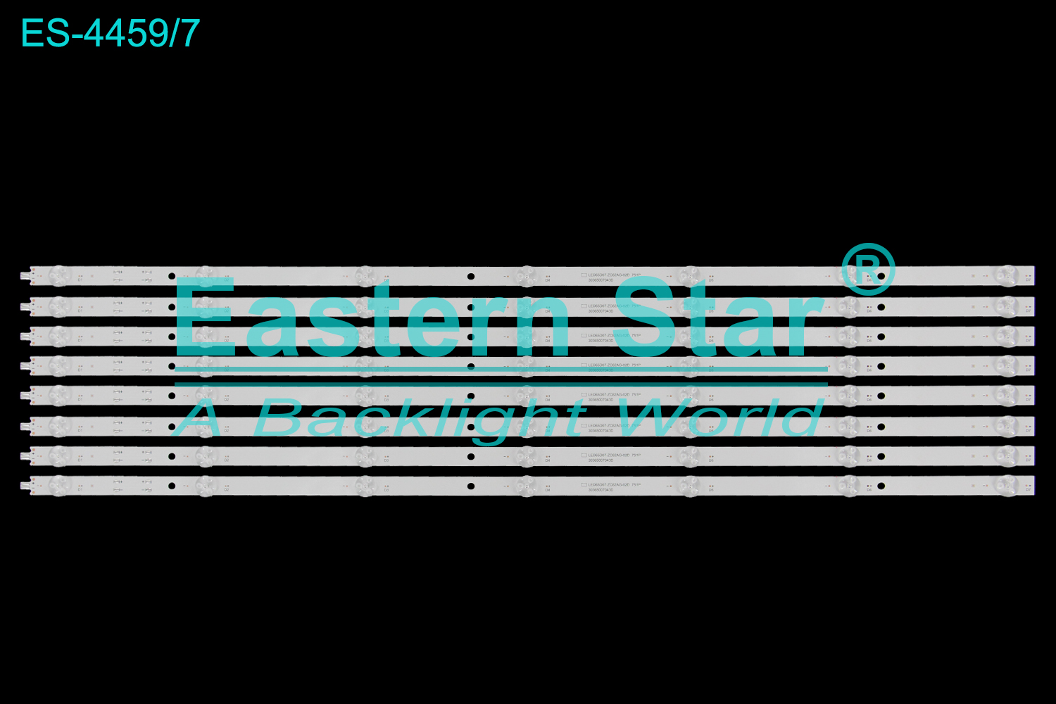 ES-4459 - SHARP 65FN2EA, 8X7, 622mm, 3V | LED-STAR-ES-1099
