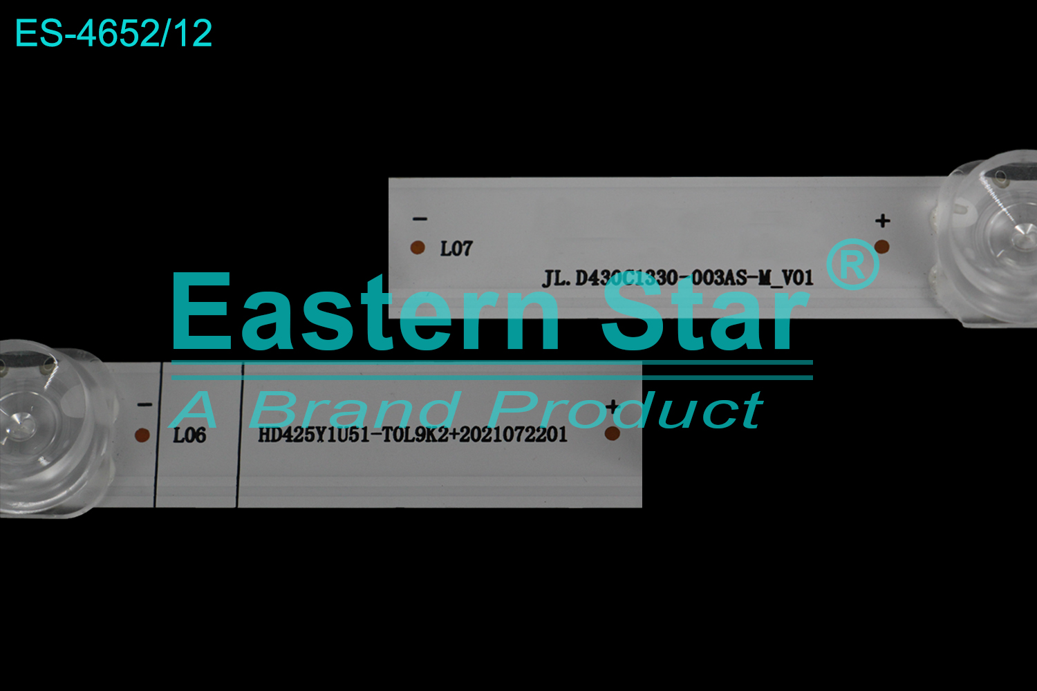 ES-4652 - HISENSE 43E7HQ, 3X12, 815mm, 3V | LED-STAR-ES-633