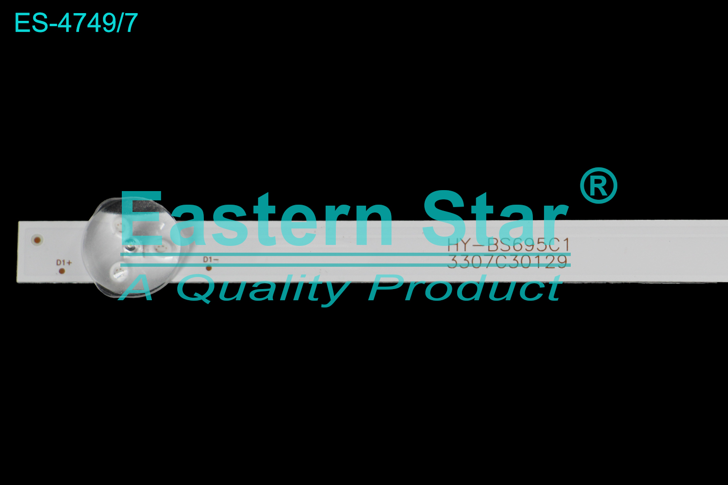 ES-4749 - FOX 70WOS625D, 12X7, 717mm, 3V | LED-STAR-ES-176