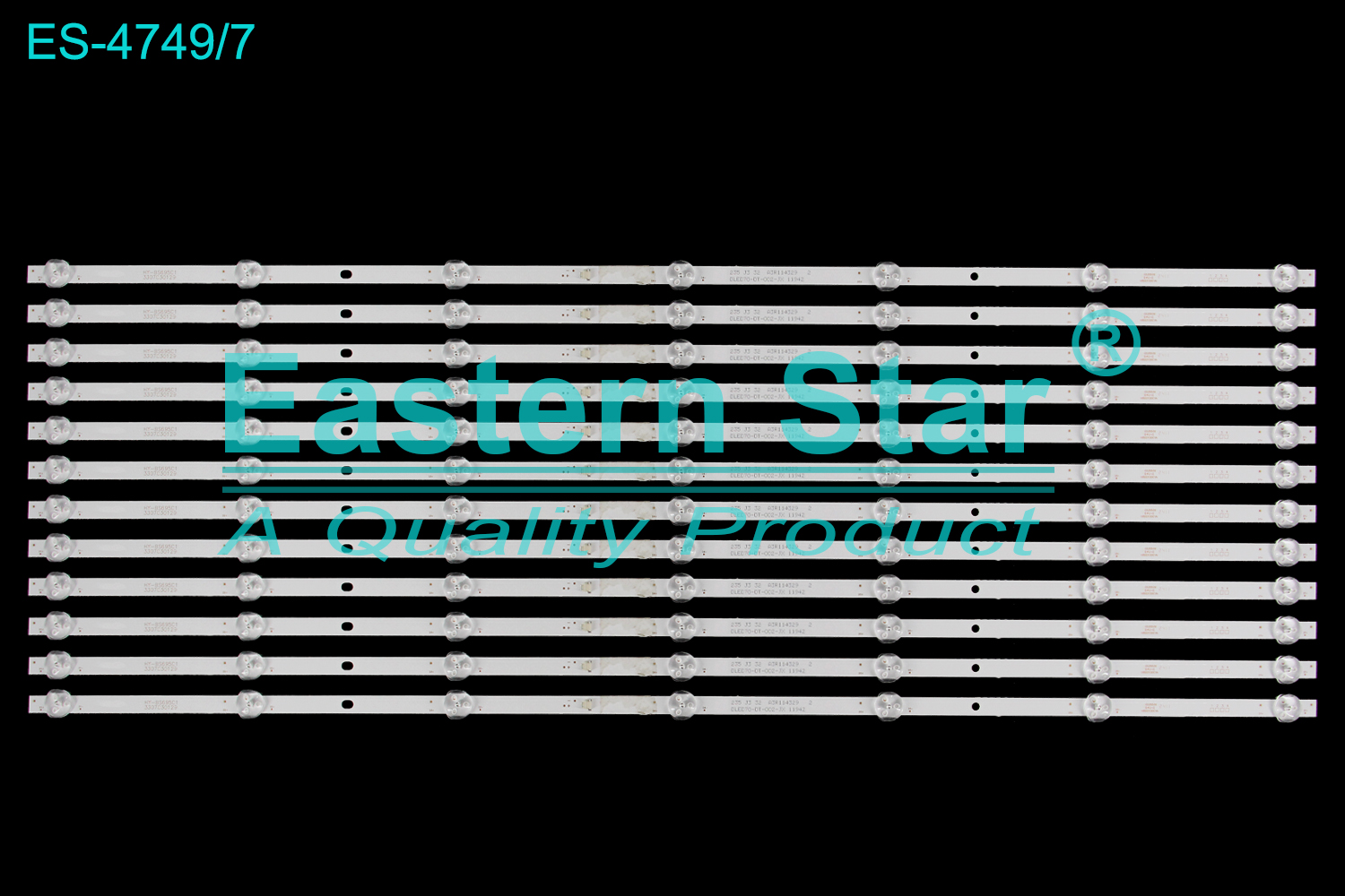 ES-4749 - FOX 70WOS625D, 12X7, 717mm, 3V | LED-STAR-ES-176