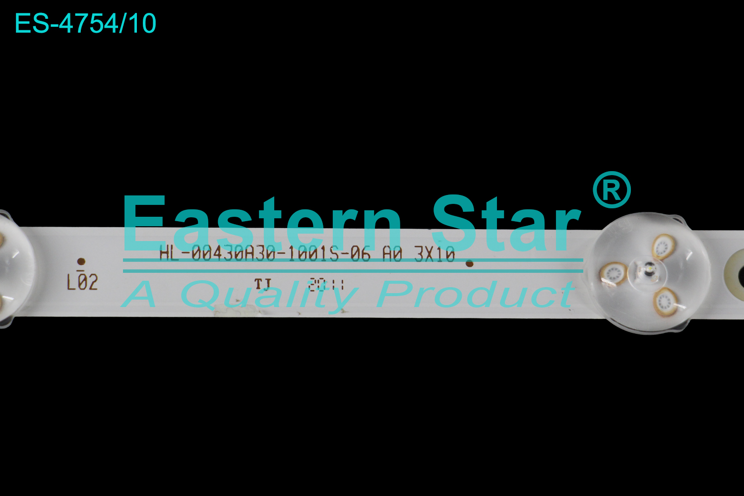 ES-4754 - FOX 43DLE698, 3x10, 801mm, 3V | LED-STAR-ES-4754