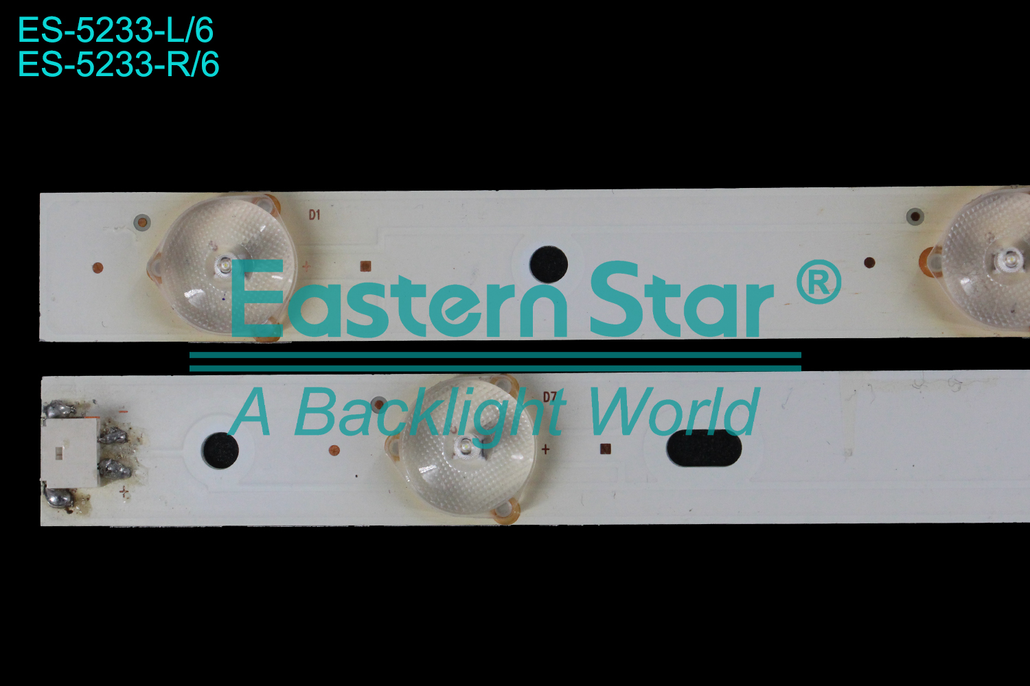 ES-5233 - FOX 55D550, 5R+5L, 3V | LED-STAR-ES-258