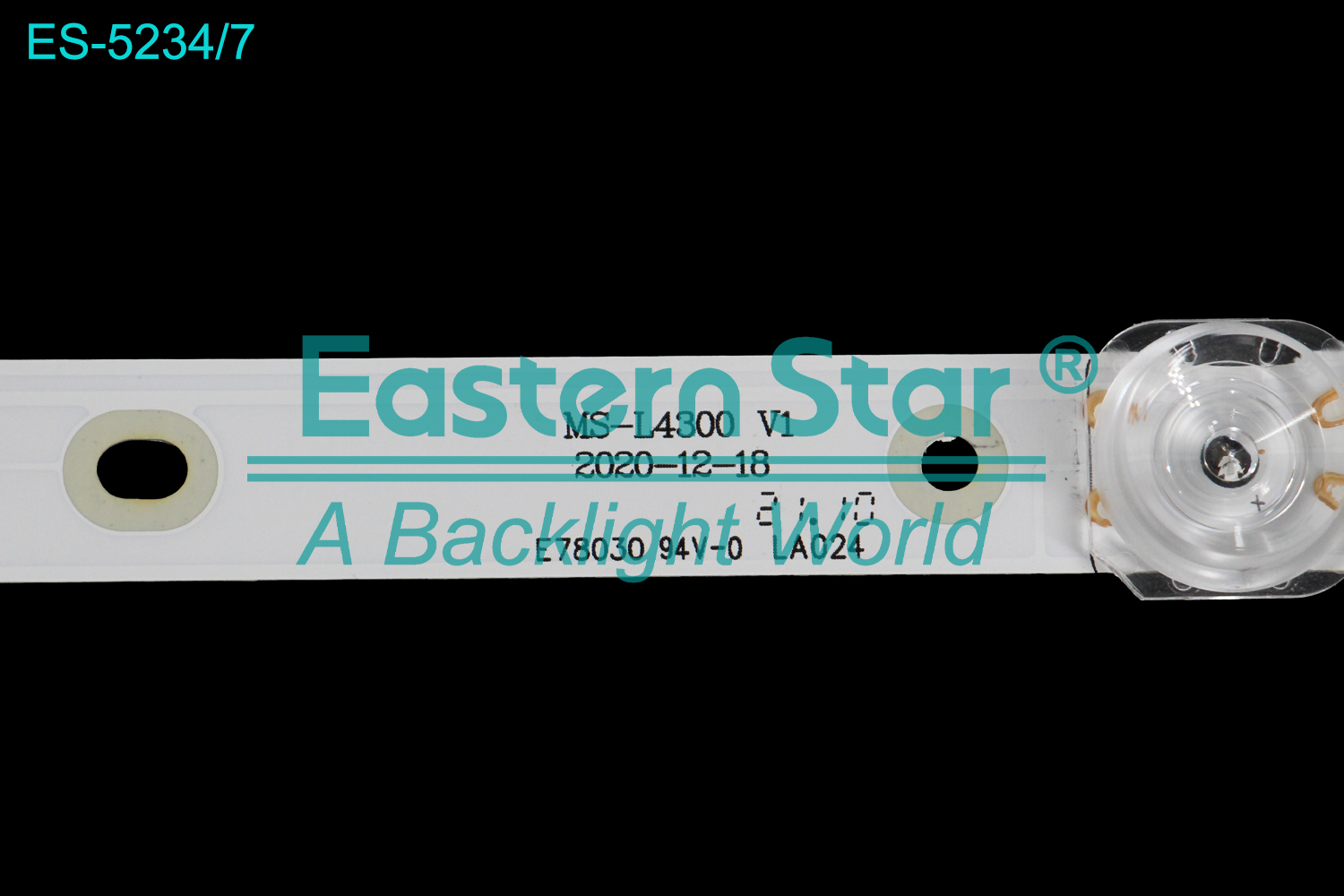 ES-5234 - FOX 65WOS315B, 10X7, 675mm, 3V | LED-STAR-ES-1195