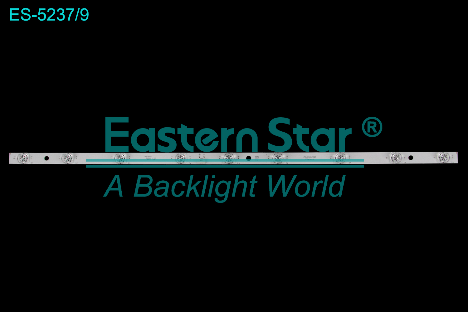ES-5237 - VOX 32TIH900B 32BWH900, 1X9, 594mm, 3V | LED-STAR-ES-776