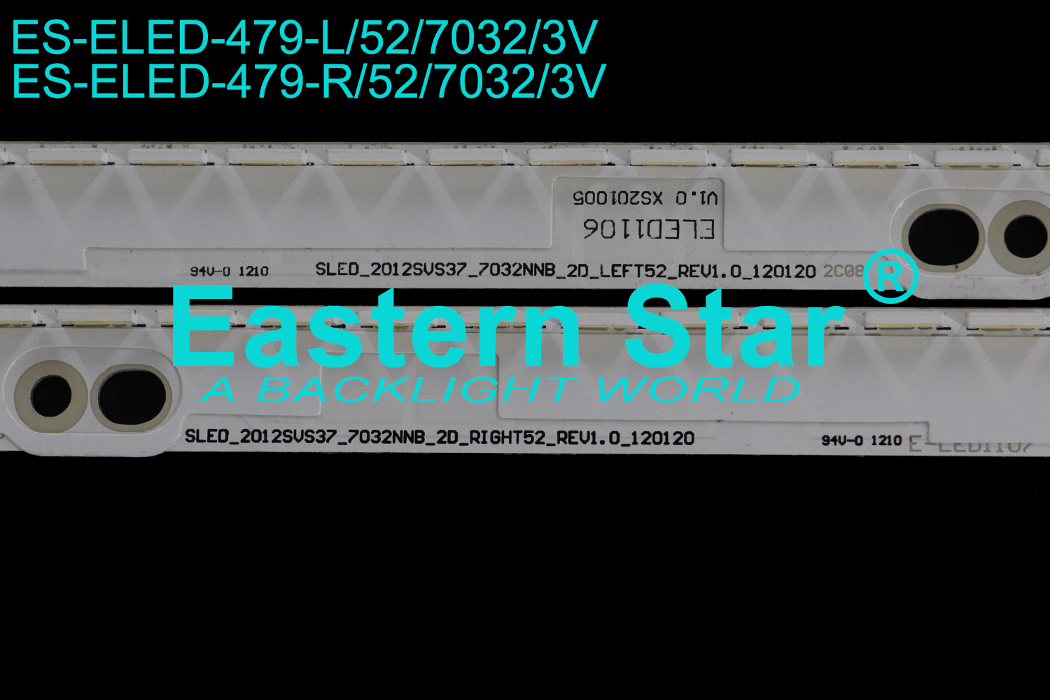ES-ELED-479 - SAMSUNG UE37ES5500, 464mm, 2X52, 3V | LED-STAR-ES-ELED-375