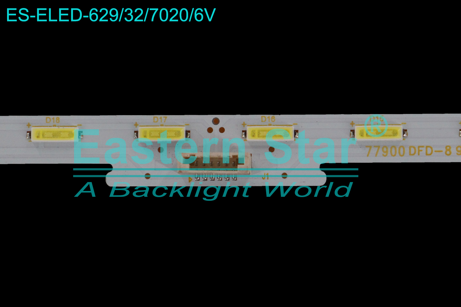 ES-ELED-629 - SONY KD-43X720E, 2X32, 462mm, 6V | LED-STAR-ES-ELED-629