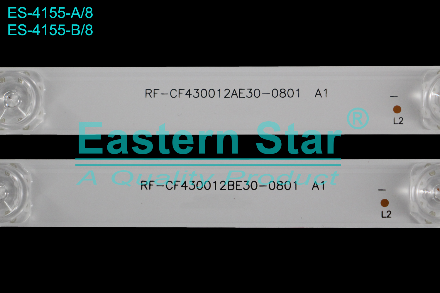 ES-4155 - TOSHIBA 43UA6B63, PANASONIC TX-43HX710, , 810mm, 4X8, 3V | LED-STAR-ES-4155