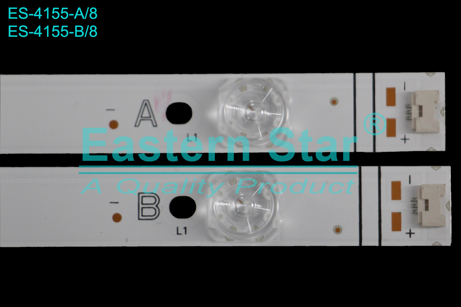 ES-4155 - TOSHIBA 43UA6B63, PANASONIC TX-43HX710, , 810mm, 4X8, 3V | LED-STAR-ES-4155