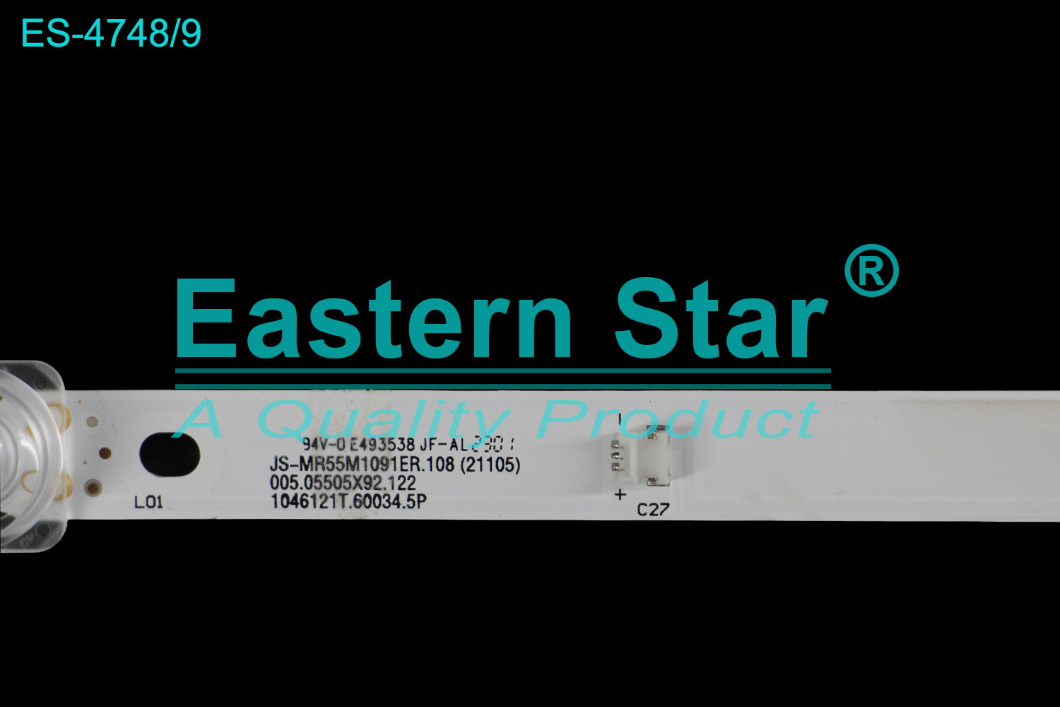 ES-4748 - LAKI UHD55A, 5X9, 1046mm, 3V | LED-STAR-ES-4748