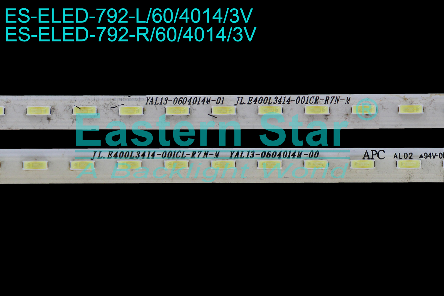 ES-ELED-792 - VOX 40, 2X60, 446mm, 3V | LED-STAR-ES-ELED-792