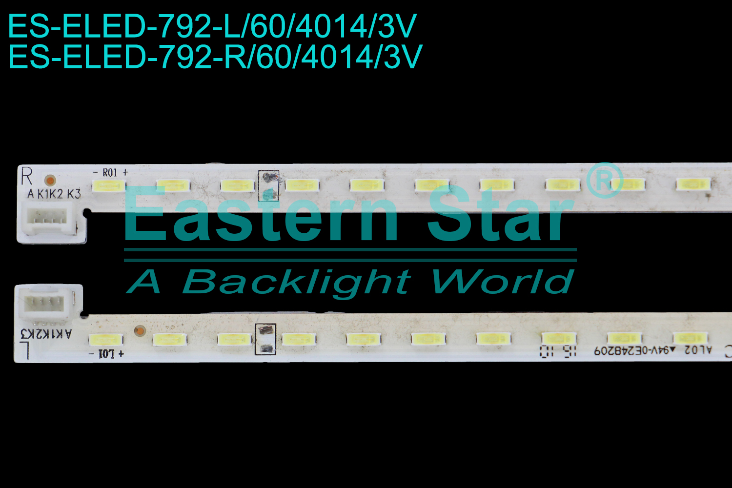 ES-ELED-792 - VOX 40, 2X60, 446mm, 3V | LED-STAR-ES-ELED-792