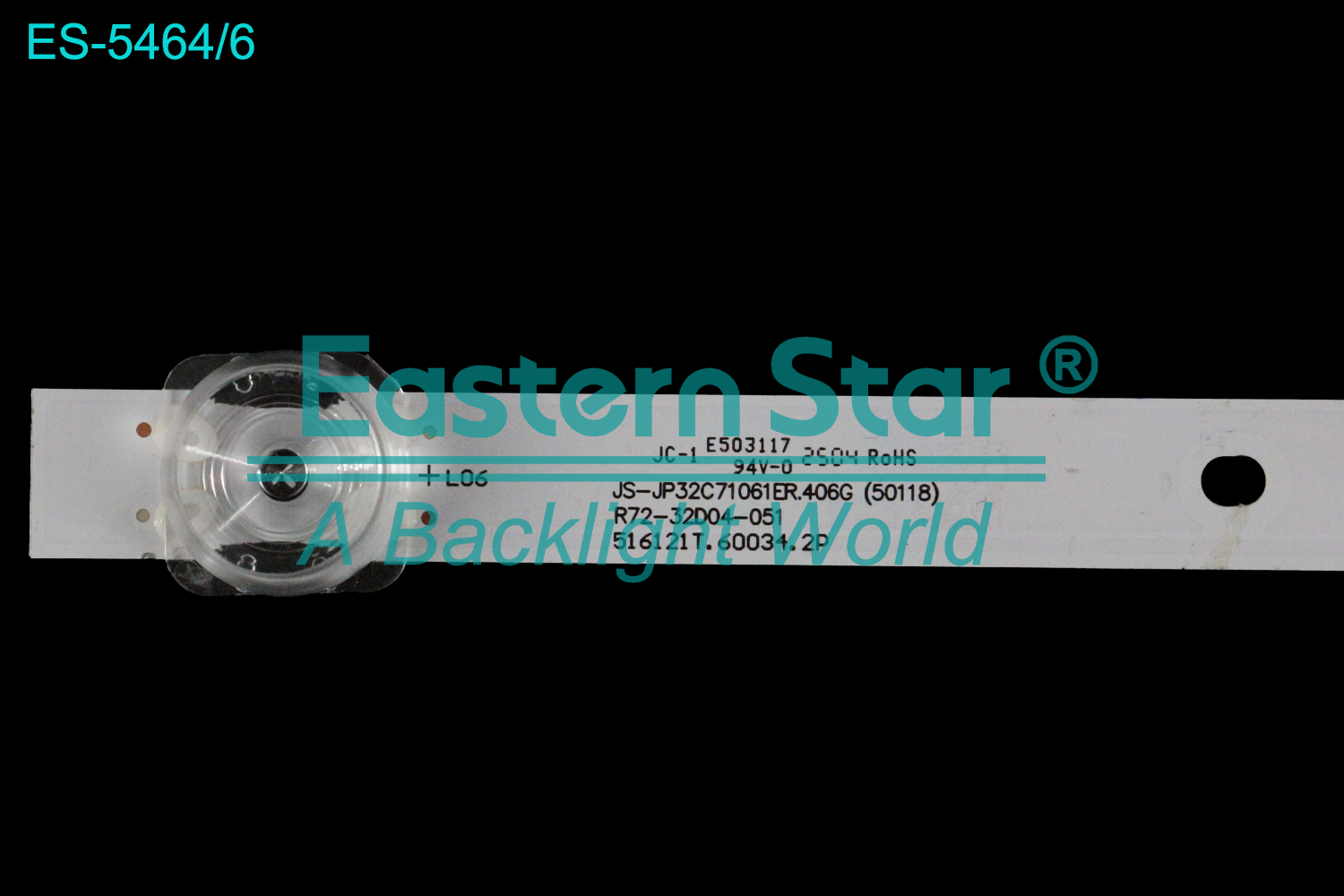 ES-5464 - FOX 32AOS450 ve2, 32DTV230 ver2, 32ATV130 ver2, 2X6, 548mm, 6V | LED-STAR-ES-5464