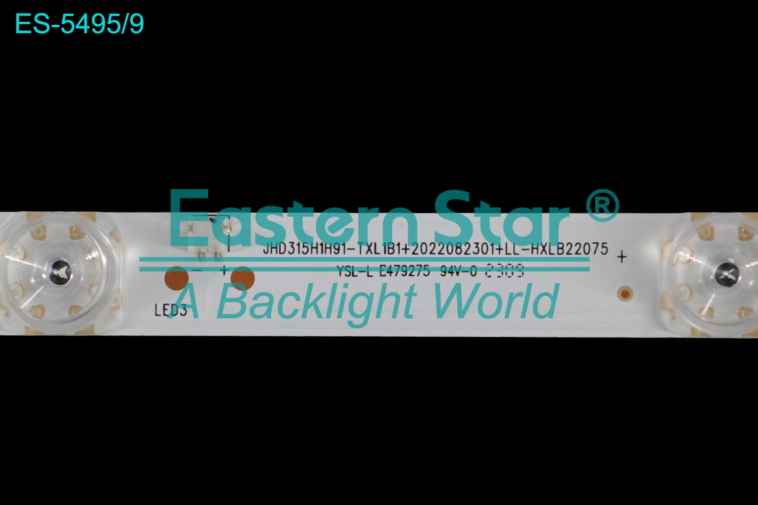 ES-5495 - HISENSE 32A4G, 1X9, 597mm, 3V | LED-STAR-ES-5495