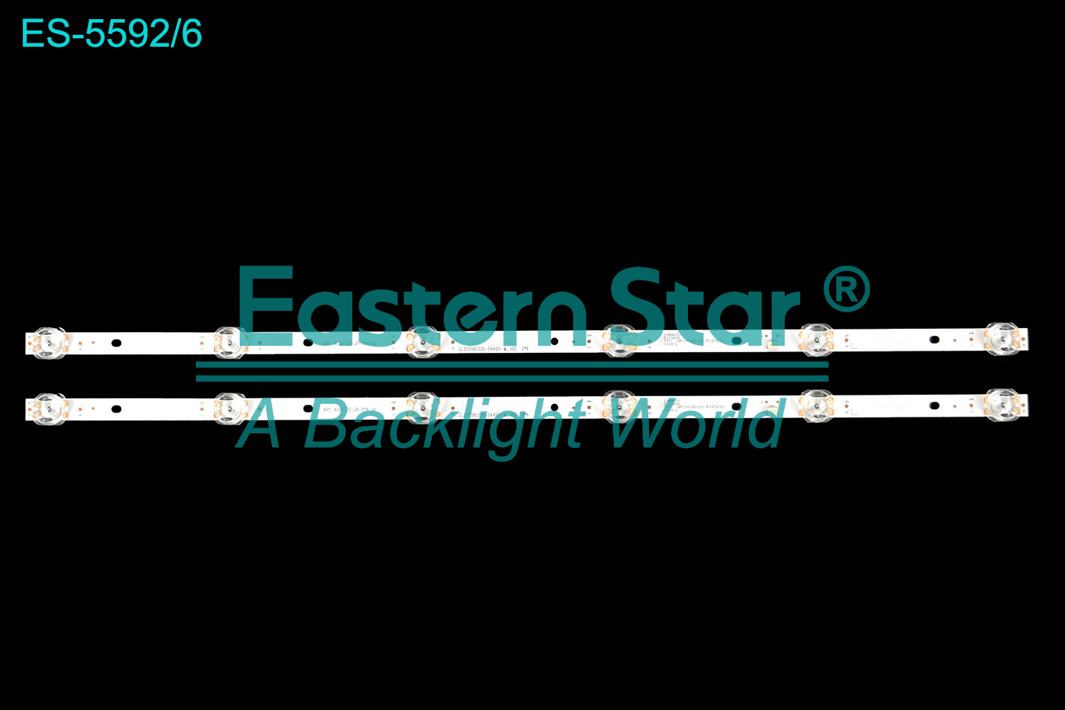 ES-5592 - AIWA JH32TS180S, 2X6, 538mm, 3V | LED-STAR-ES-5592