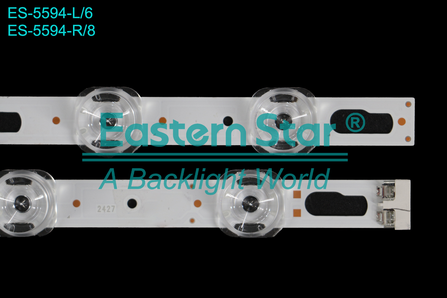 ES-5594 - SAMSUNG UE43DU7170, 6+8, 2R+2L, 3V | LED-STAR-ES-5594