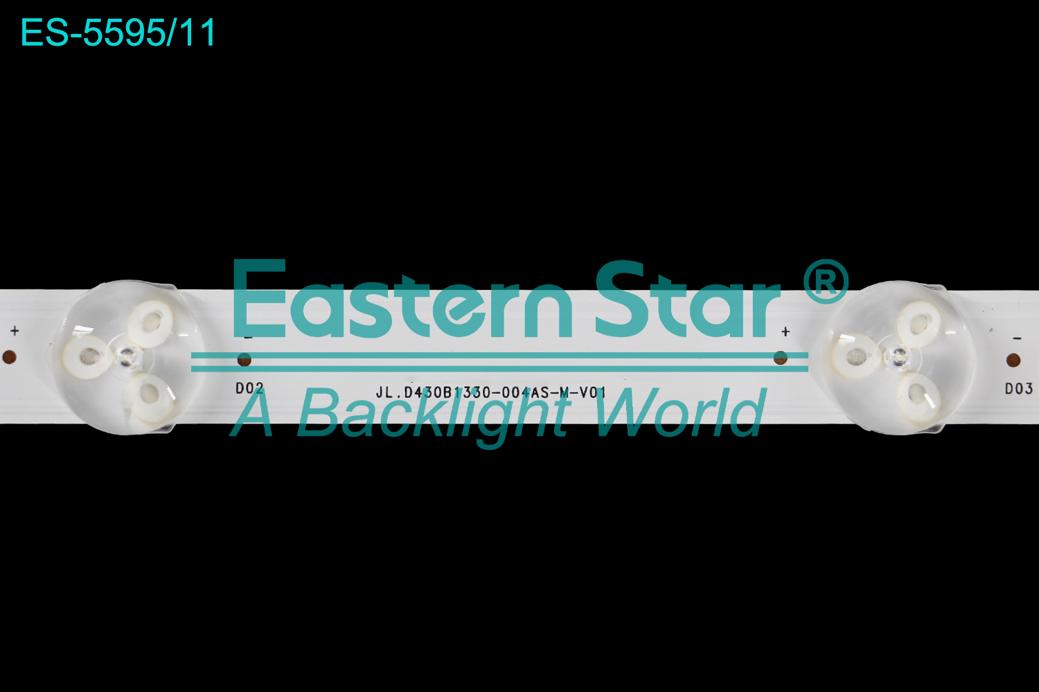 ES-5595 - SAMSUNG UE43CU7092, 3X11, 818mm, 3V | LED-STAR-ES-5595