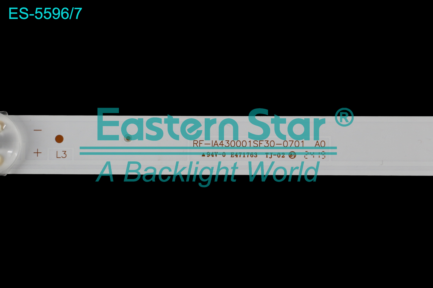 ES-5596 - VIVAX 43S61WO, 597mm, 3X7, 3V | LED-STAR-ES-5596