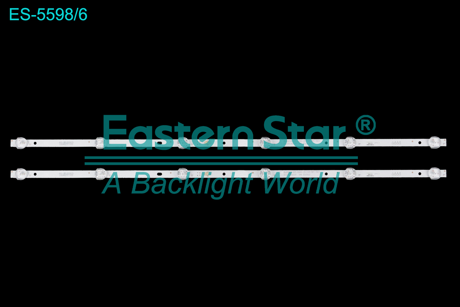 ES-5598 - FOX 32DLE352 ver2, 32DLE358 ver2, 2X6, 572mm, 3V | LED-STAR-ES-5598