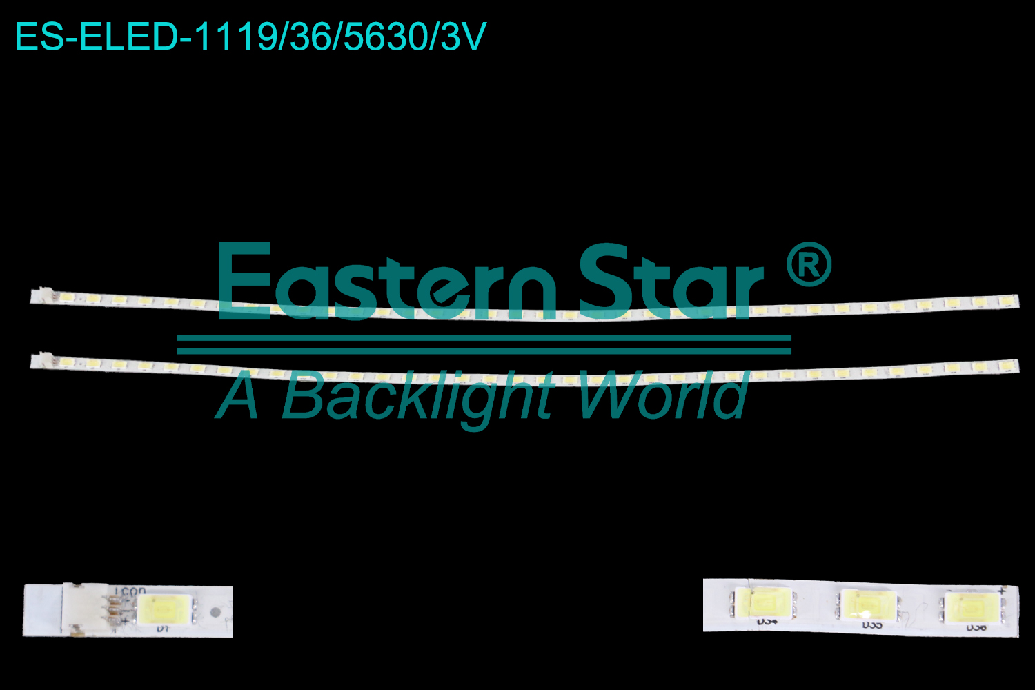 ES-ELED-1119 - FOX 32LE5000C, 2x36, 360mm, 3V | LED-STAR-ES-ELED-1119