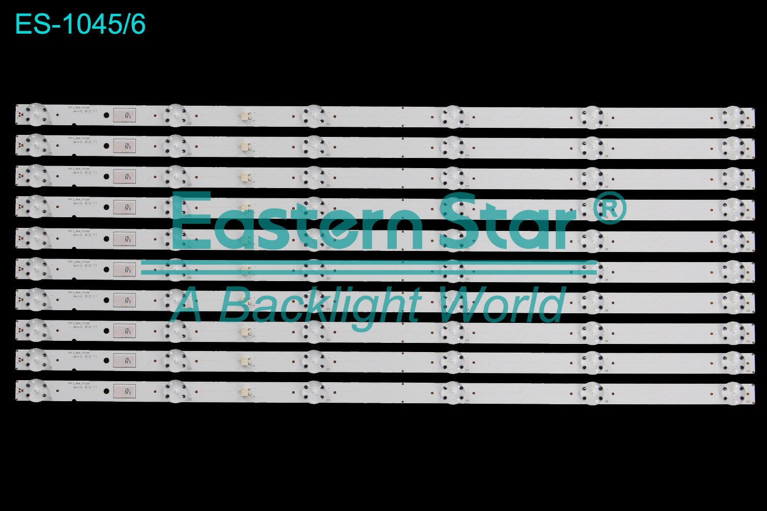 ES-1045 - SONY KD-55XF7005, KD-55XF7003, KD-55XF7596, 10X6, 530mm, 3V | LED-STAR-ES-1045